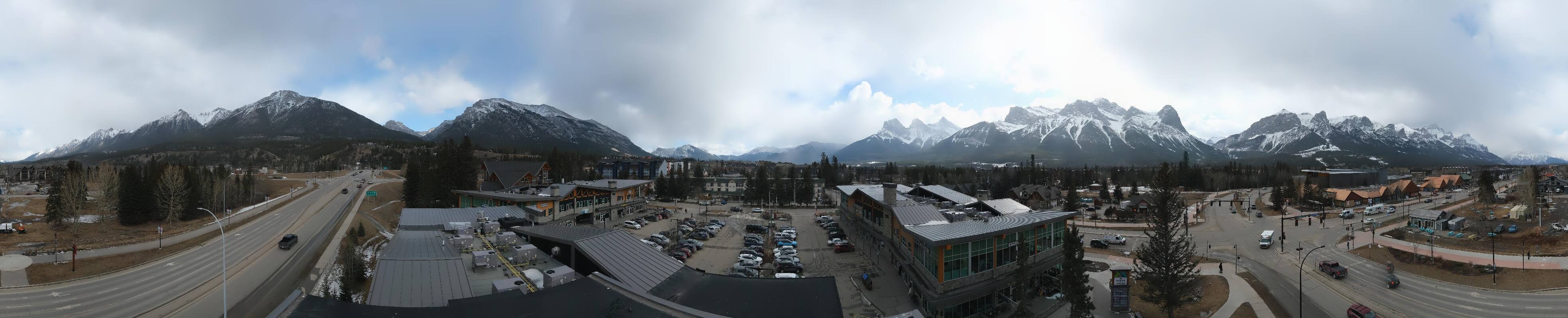 Archived image Webcam View of Canmore, Alberta