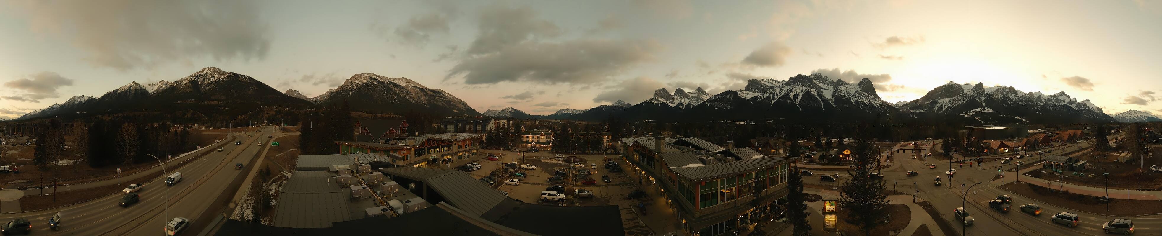 Archived image Webcam View of Canmore, Alberta