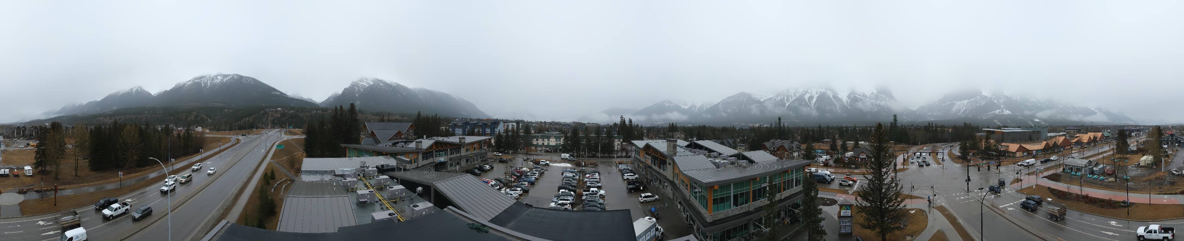 Archived image Webcam View of Canmore, Alberta