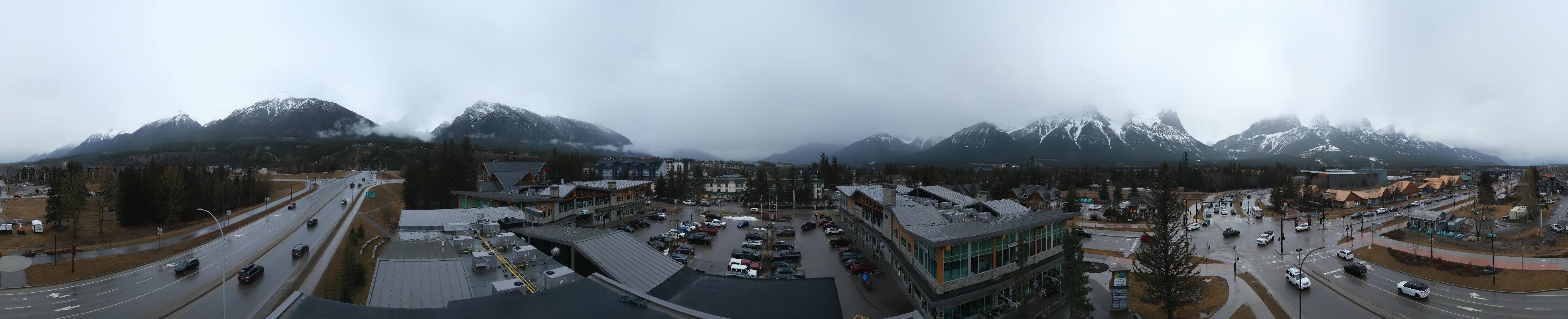Archived image Webcam View of Canmore, Alberta