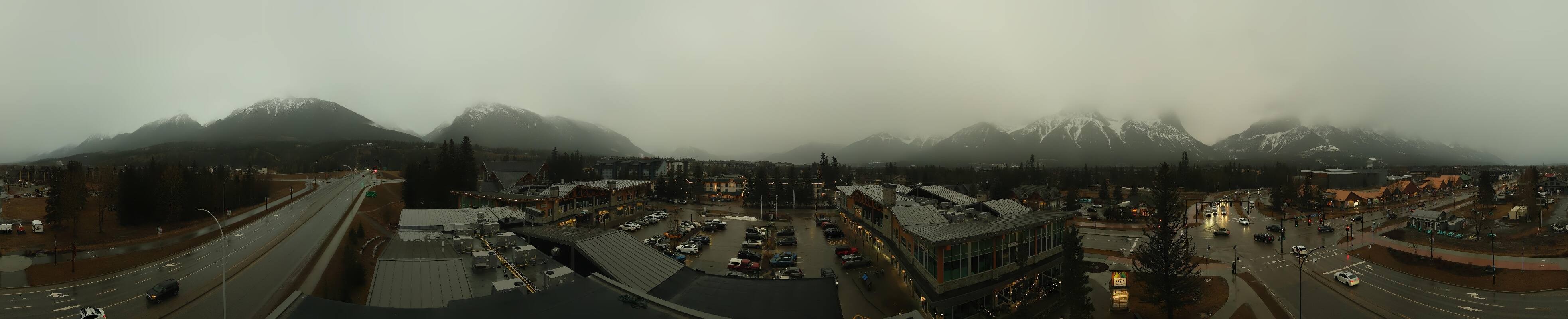 Archived image Webcam View of Canmore, Alberta