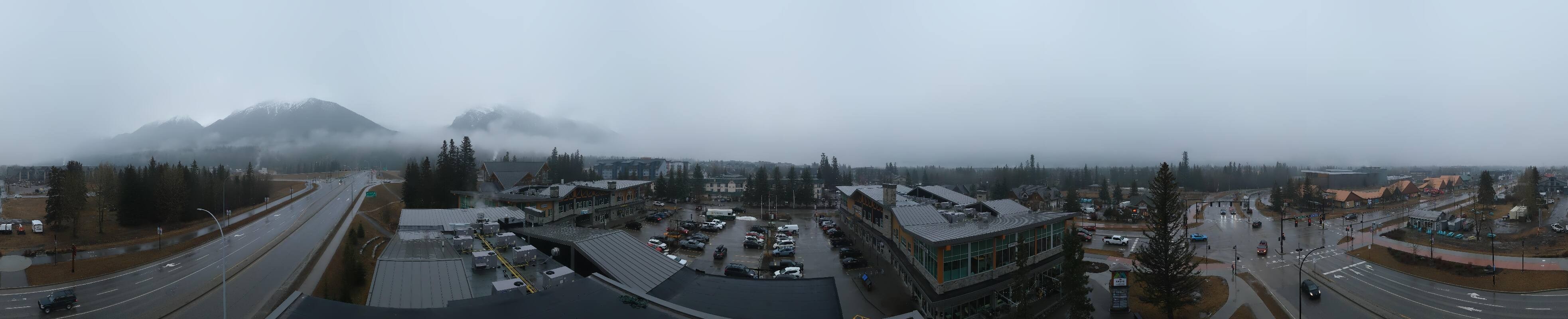 Archived image Webcam View of Canmore, Alberta