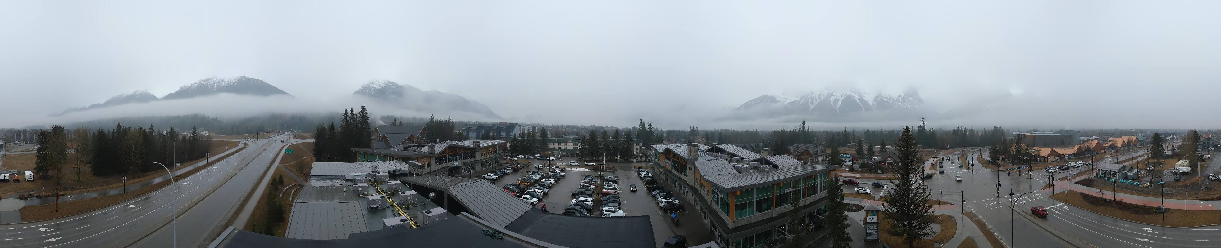 Archived image Webcam View of Canmore, Alberta