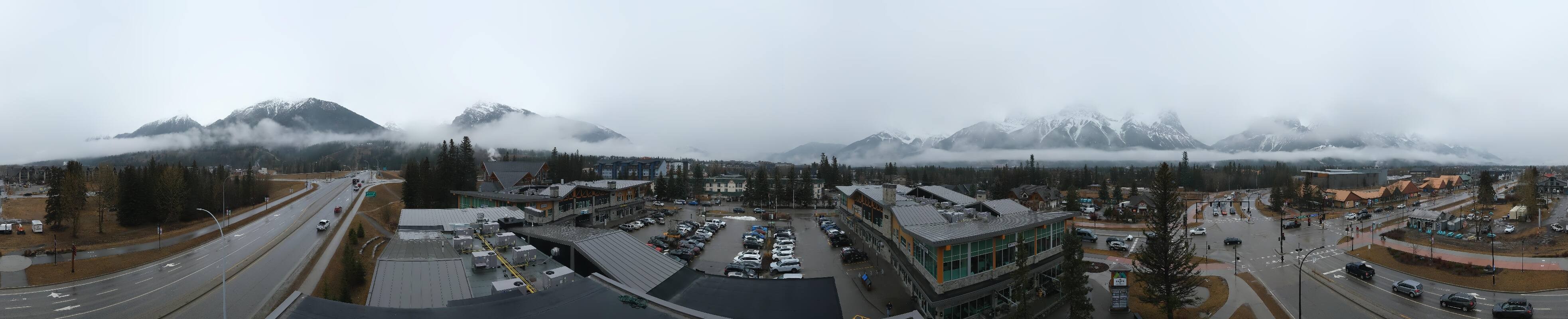 Archived image Webcam View of Canmore, Alberta