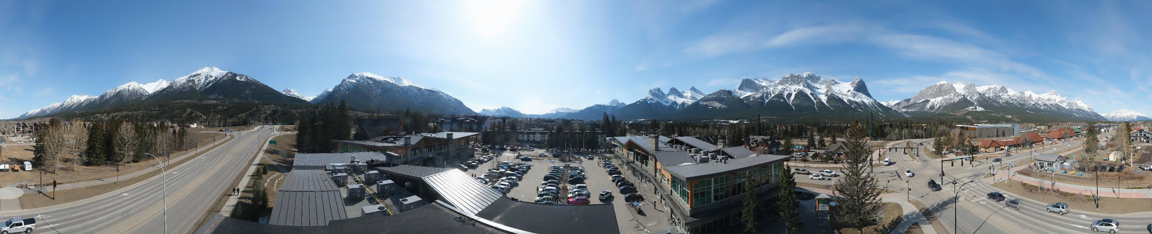 Archived image Webcam View of Canmore, Alberta