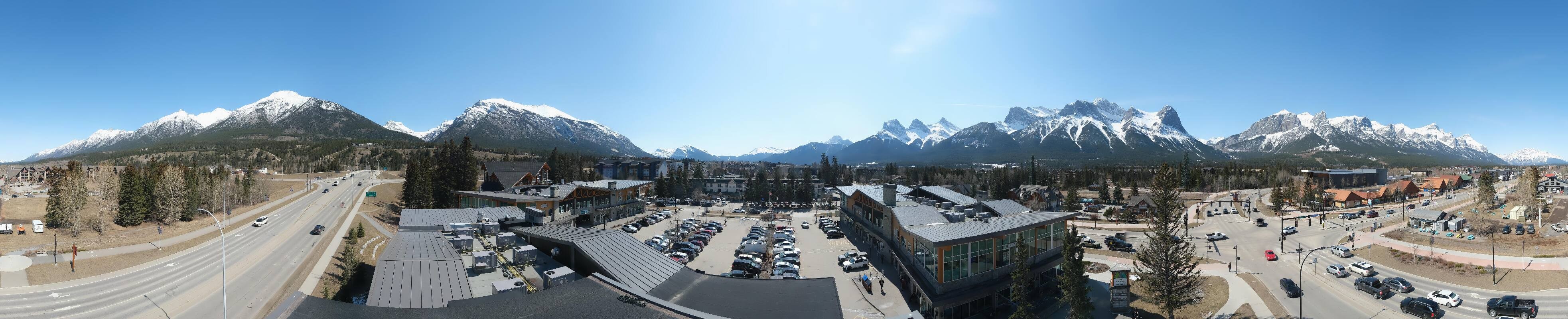 Archived image Webcam View of Canmore, Alberta