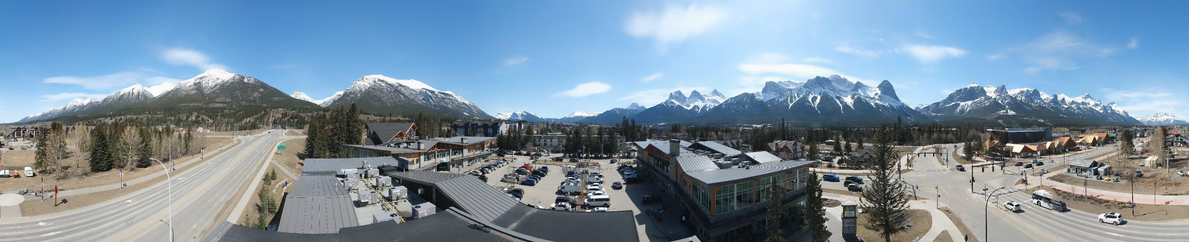 Archived image Webcam View of Canmore, Alberta