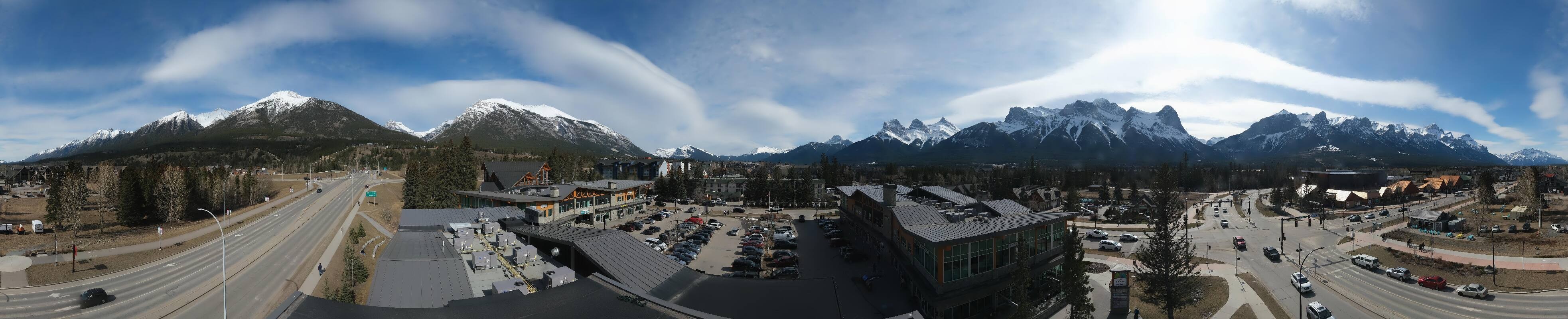 Archived image Webcam View of Canmore, Alberta
