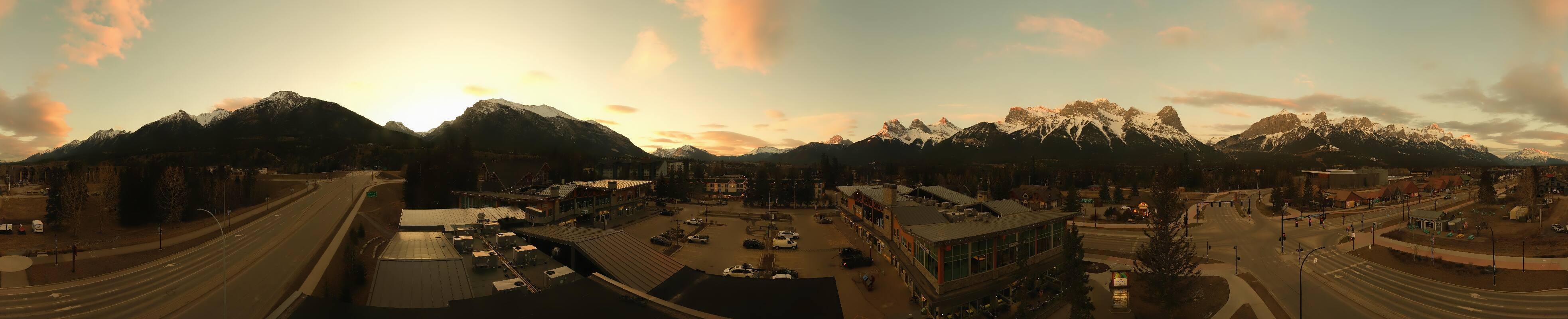 Archived image Webcam View of Canmore, Alberta