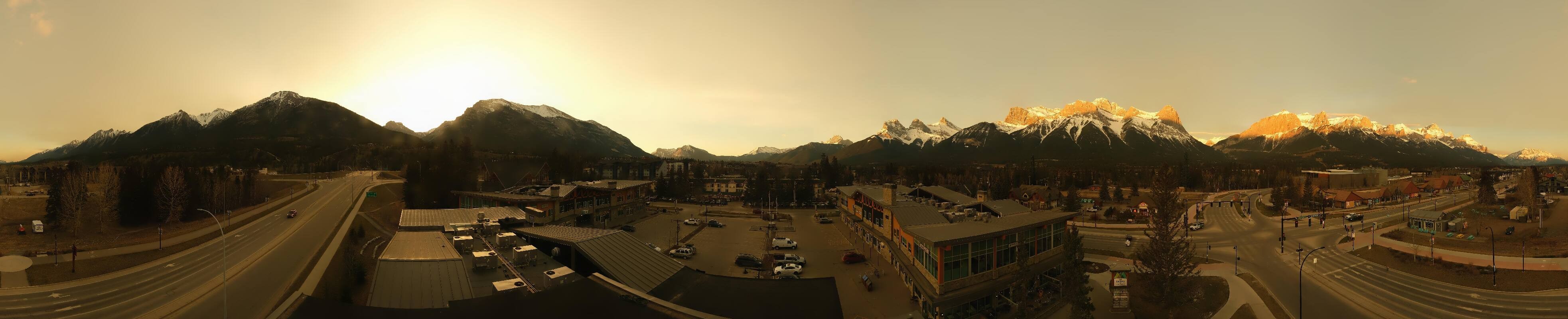 Archiv Foto Webcam Canmore, Alberta