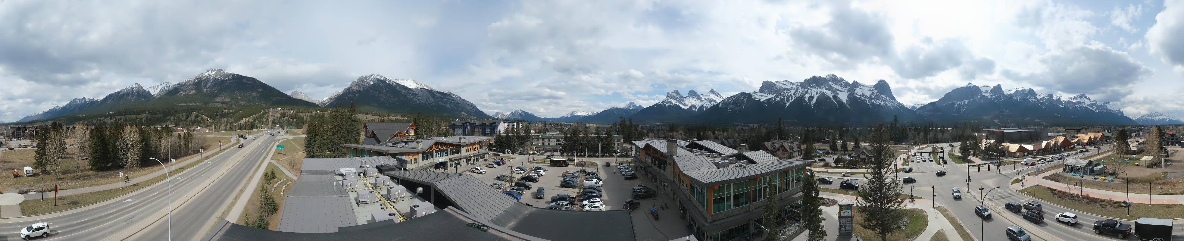 Archived image Webcam View of Canmore, Alberta