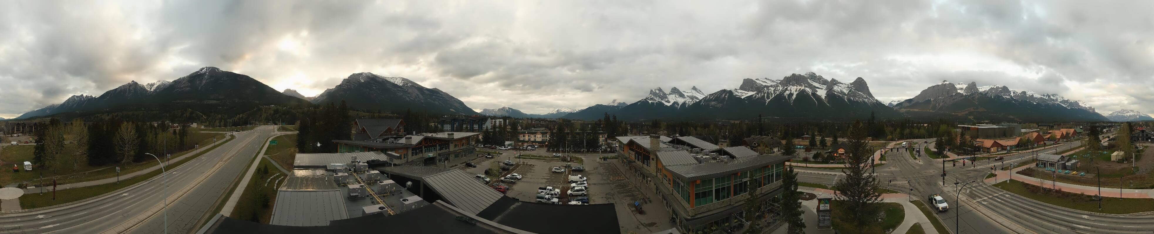 Archived image Webcam View of Canmore, Alberta