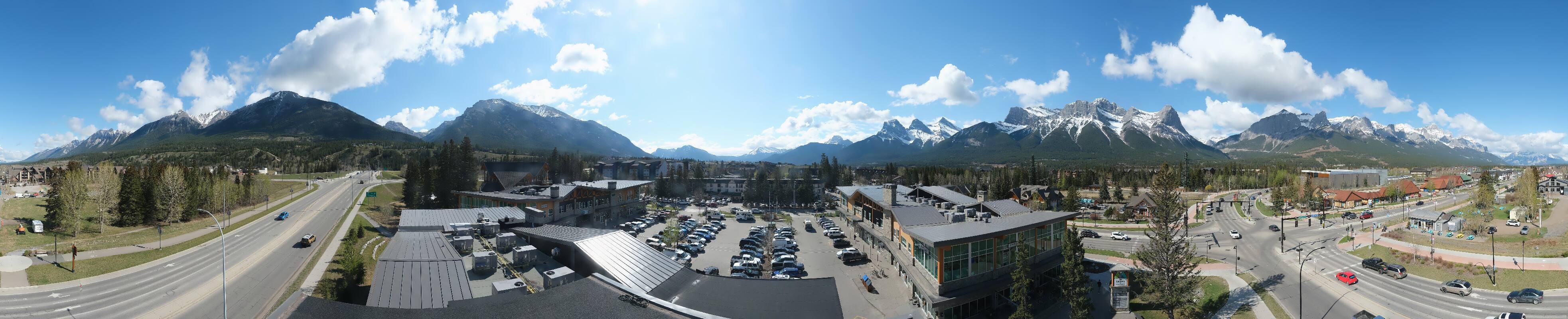Archived image Webcam View of Canmore, Alberta