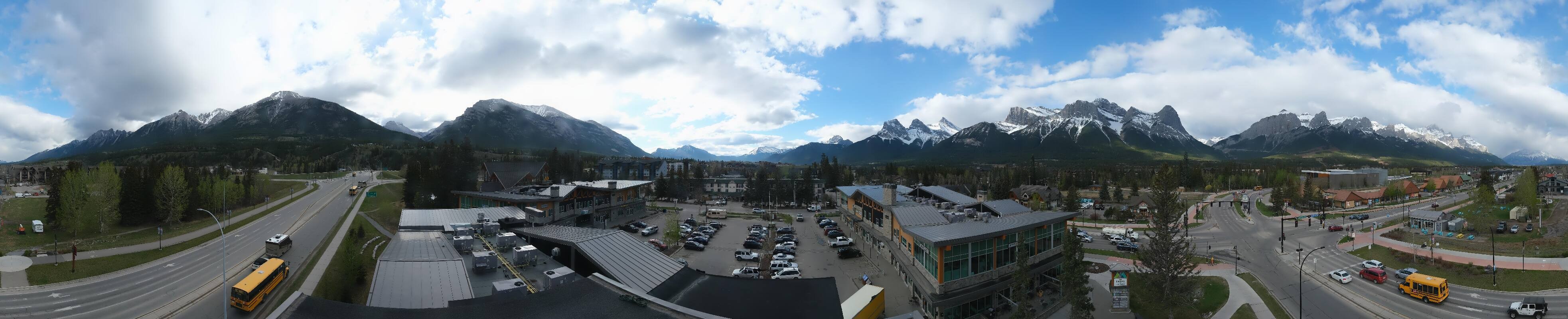 Archived image Webcam View of Canmore, Alberta