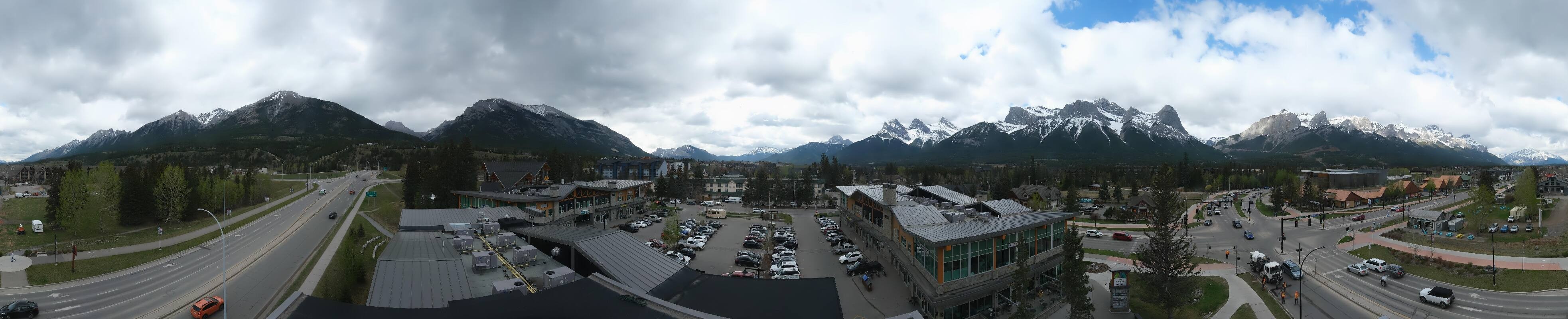 Archived image Webcam View of Canmore, Alberta