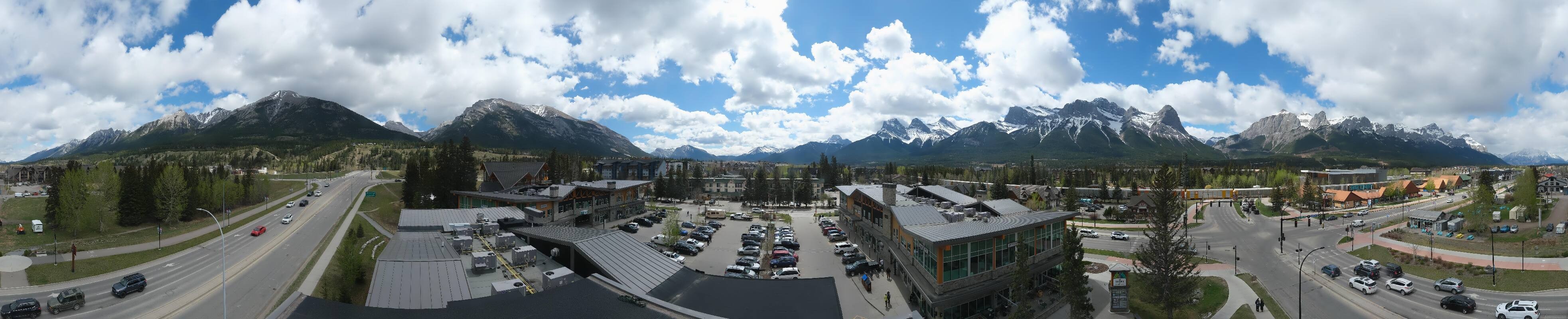 Archived image Webcam View of Canmore, Alberta