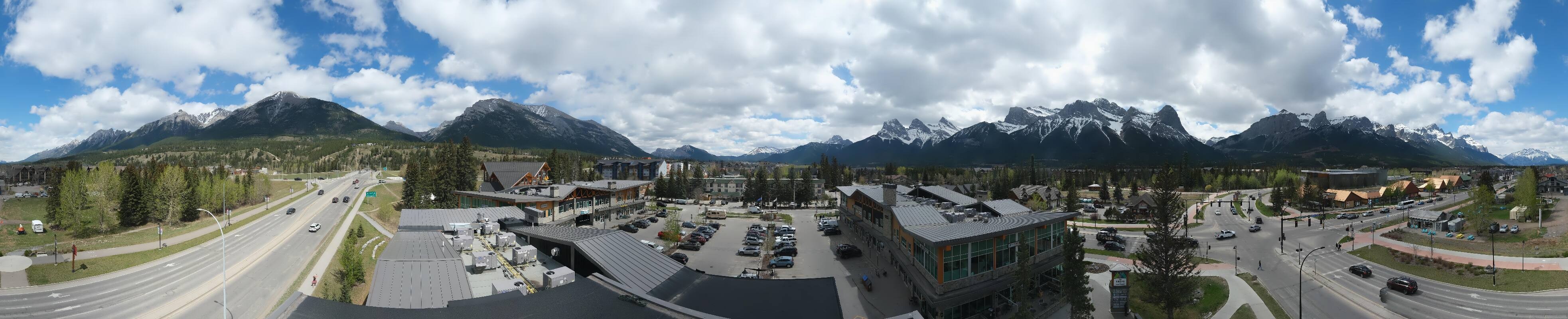 Archived image Webcam View of Canmore, Alberta