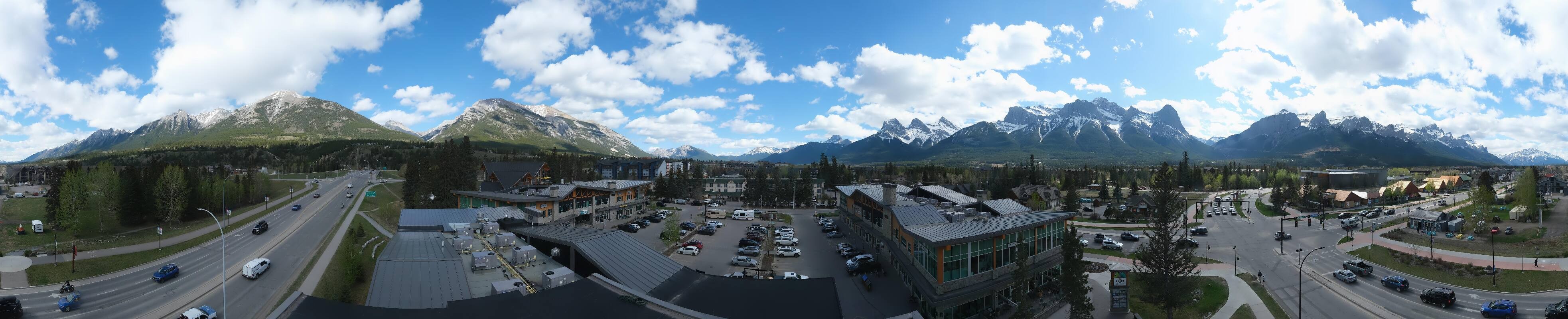 Archived image Webcam View of Canmore, Alberta