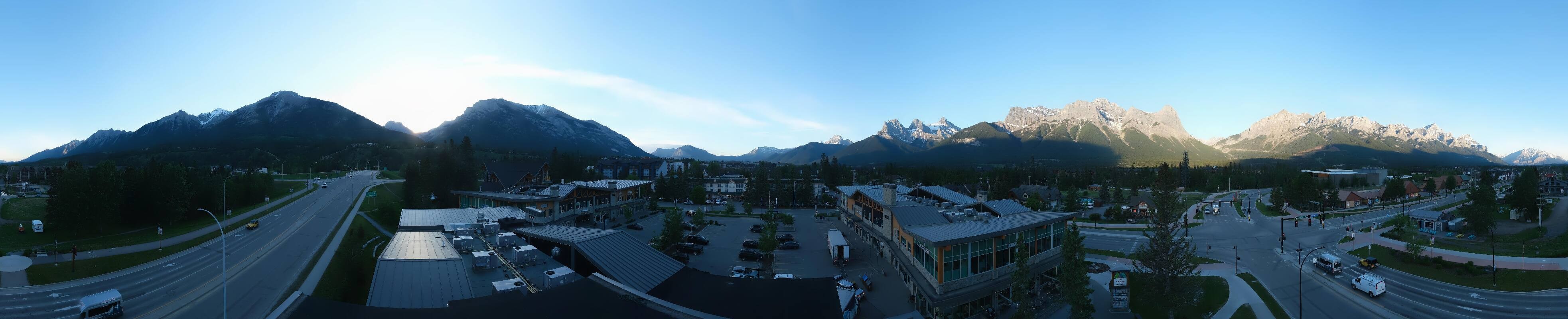 Archiv Foto Webcam Canmore, Alberta