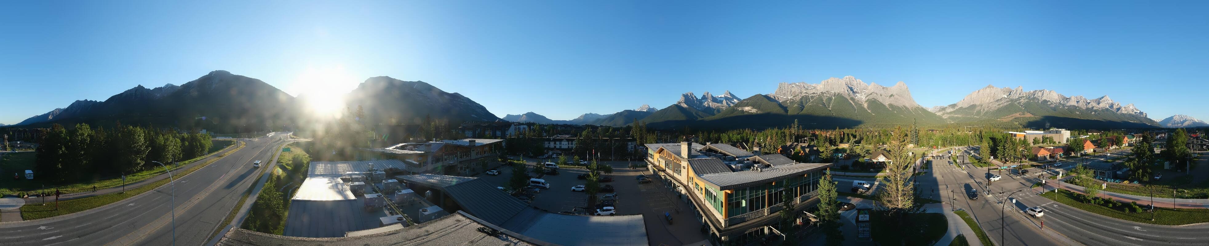 Archiv Foto Webcam Canmore, Alberta