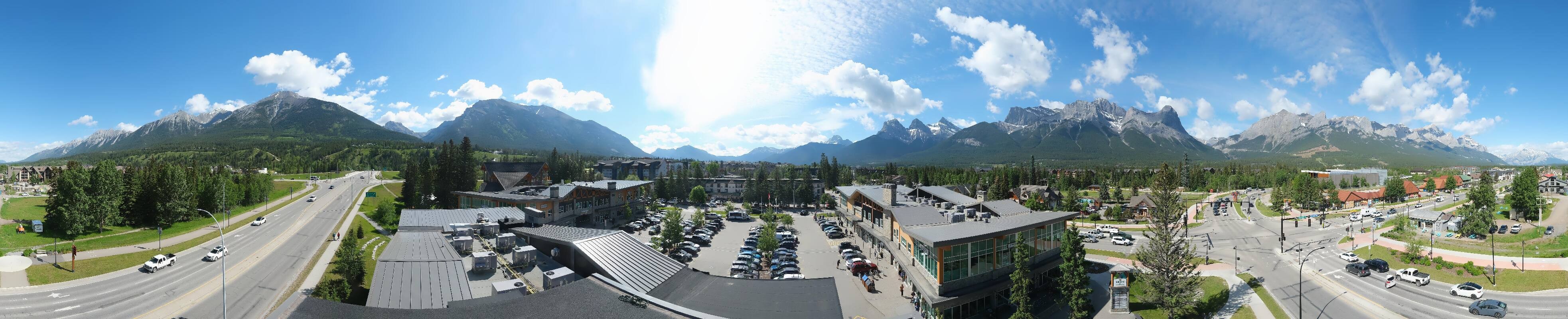 Archiv Foto Webcam Canmore, Alberta