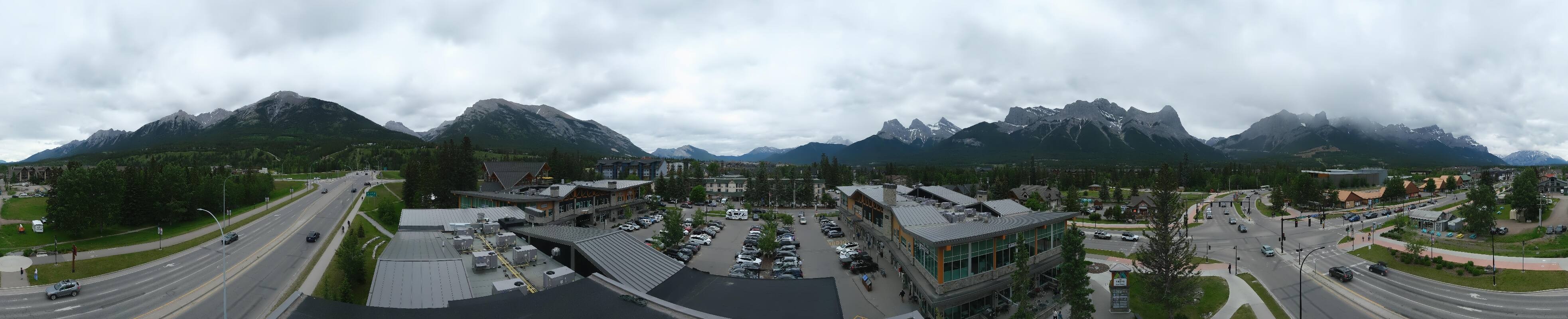 Archived image Webcam View of Canmore, Alberta