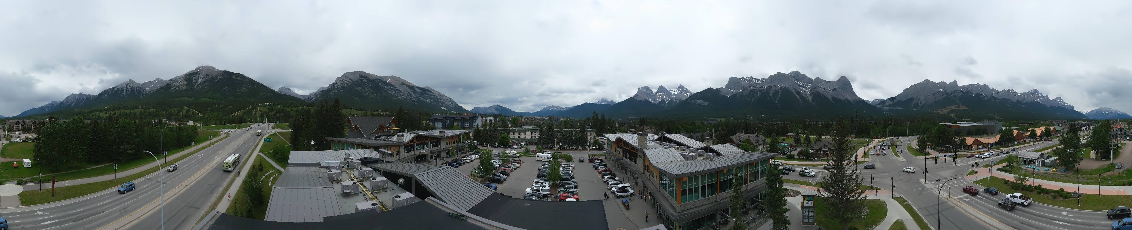 Archived image Webcam View of Canmore, Alberta