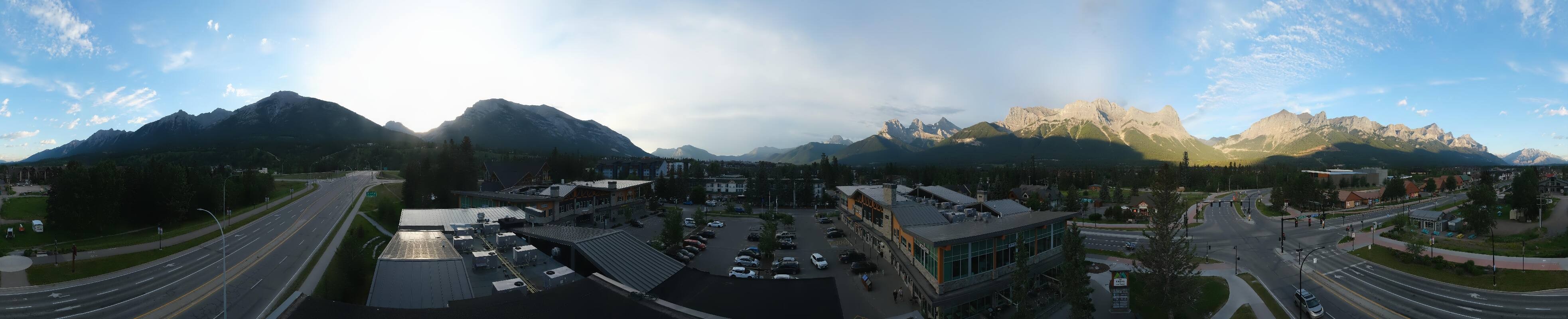 Archiv Foto Webcam Canmore, Alberta