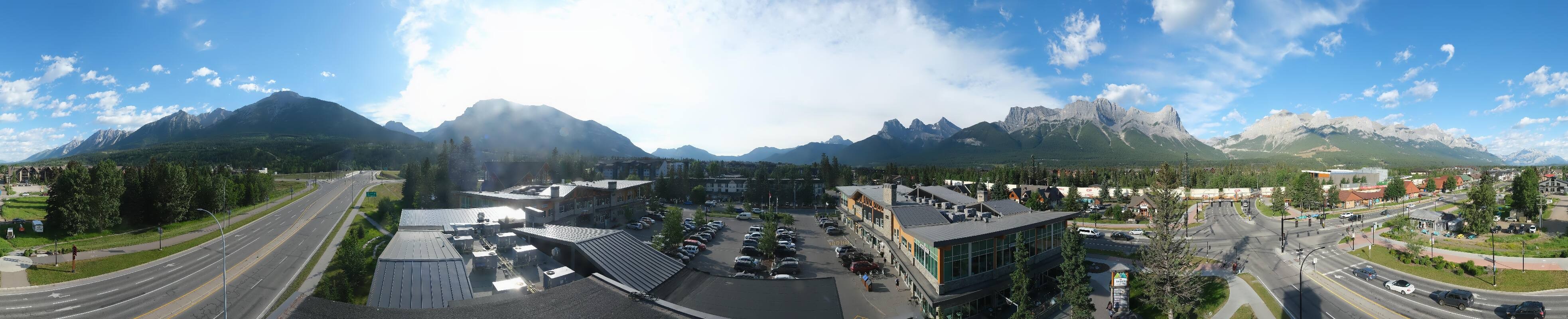 Archiv Foto Webcam Canmore, Alberta