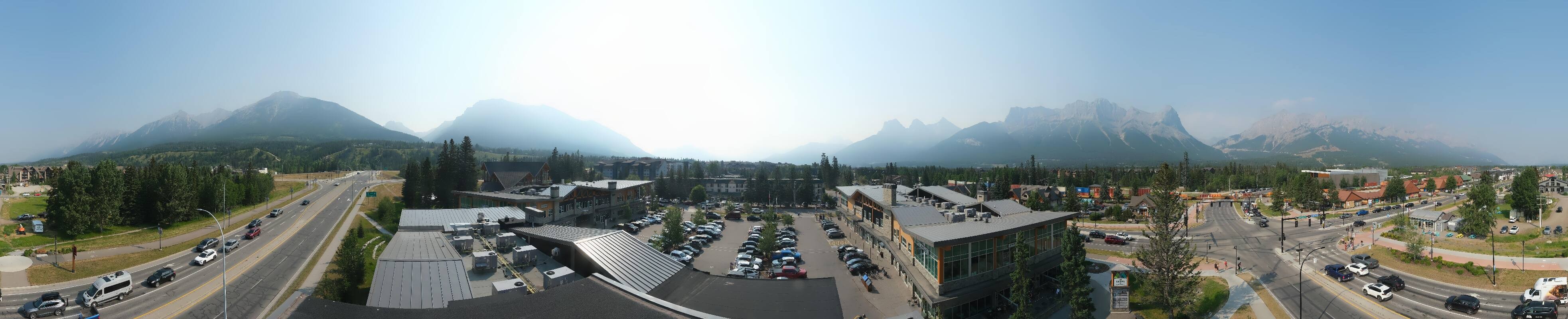 Archived image Webcam View of Canmore, Alberta