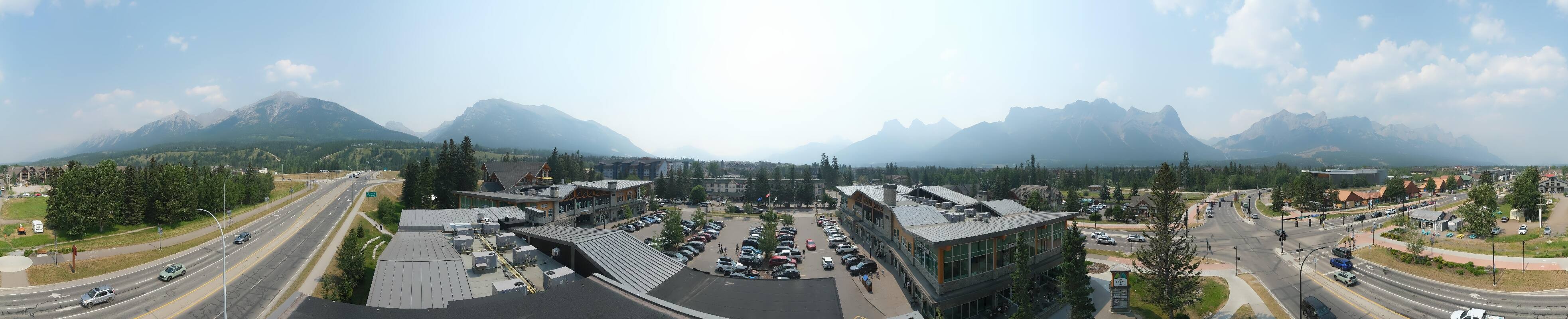 Archived image Webcam View of Canmore, Alberta