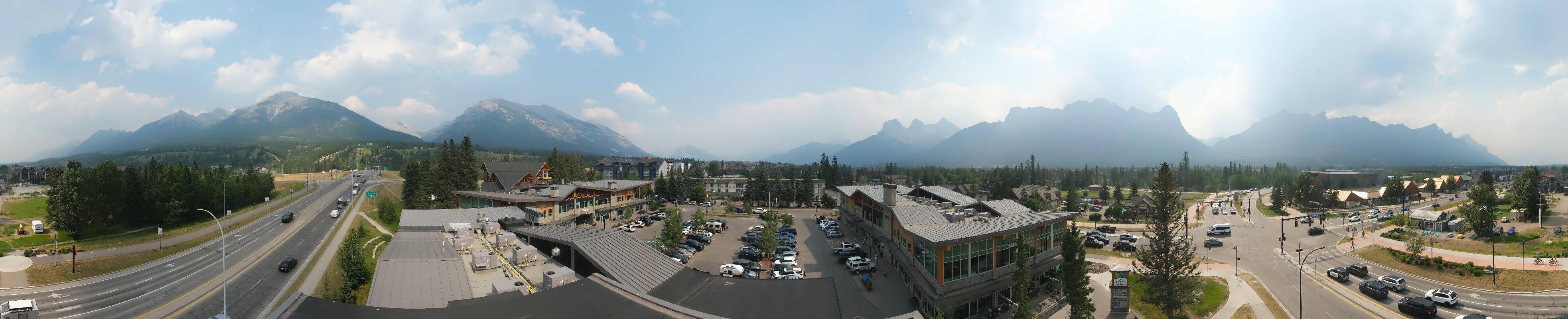 Archived image Webcam View of Canmore, Alberta