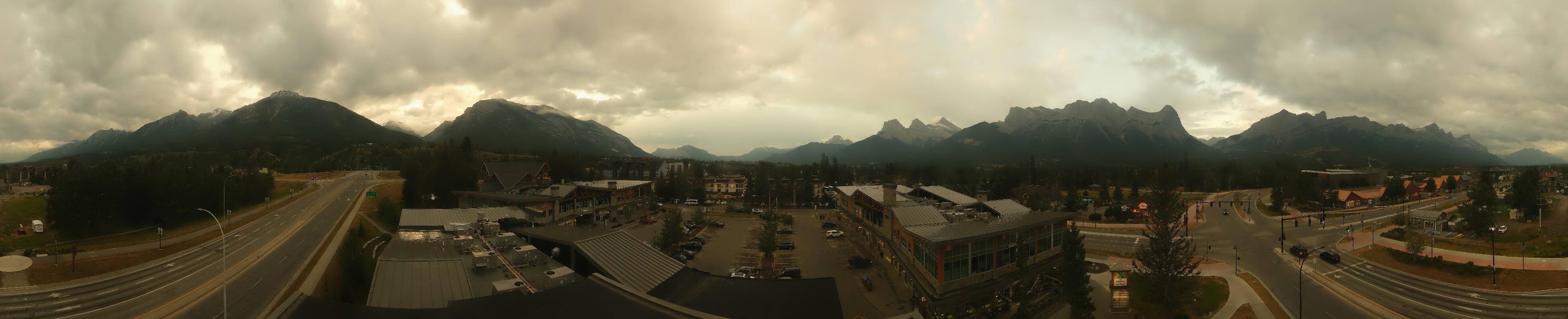 Archived image Webcam View of Canmore, Alberta