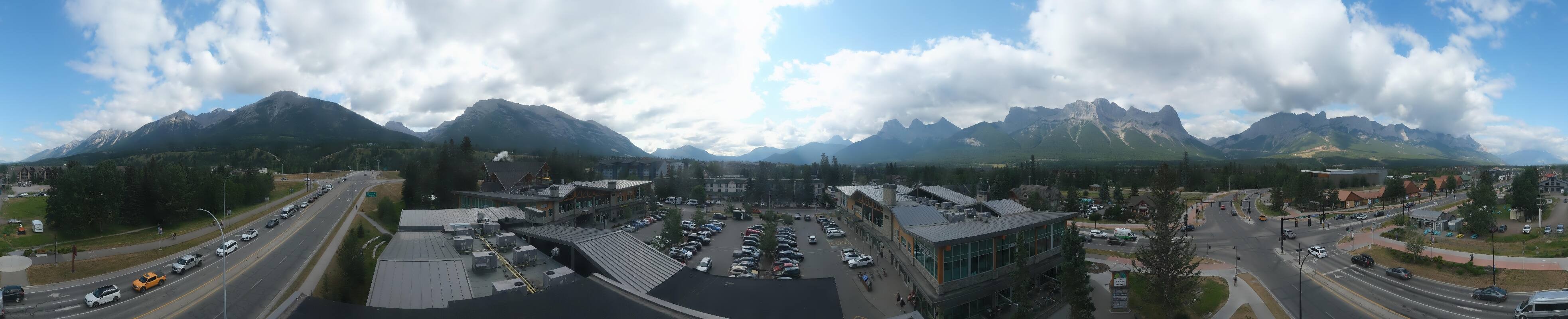 Archived image Webcam View of Canmore, Alberta
