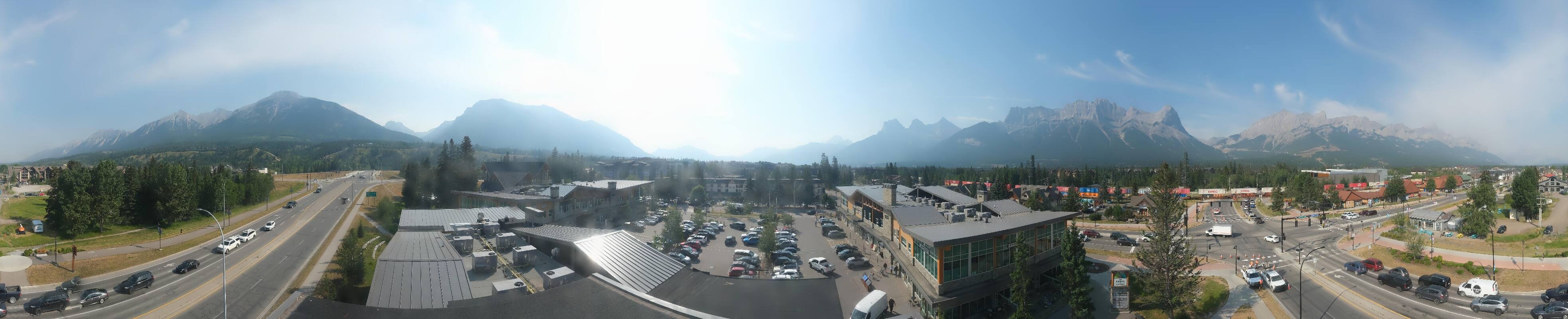Archived image Webcam View of Canmore, Alberta