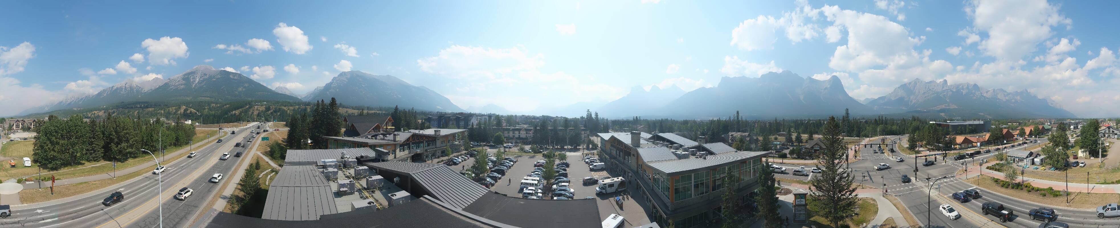 Archived image Webcam View of Canmore, Alberta