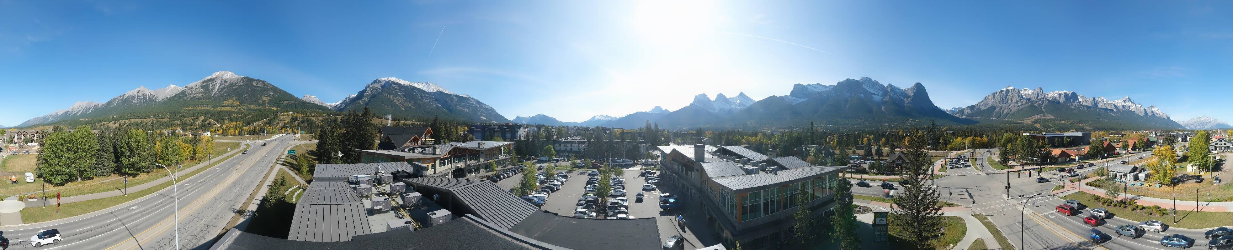 Archived image Webcam View of Canmore, Alberta