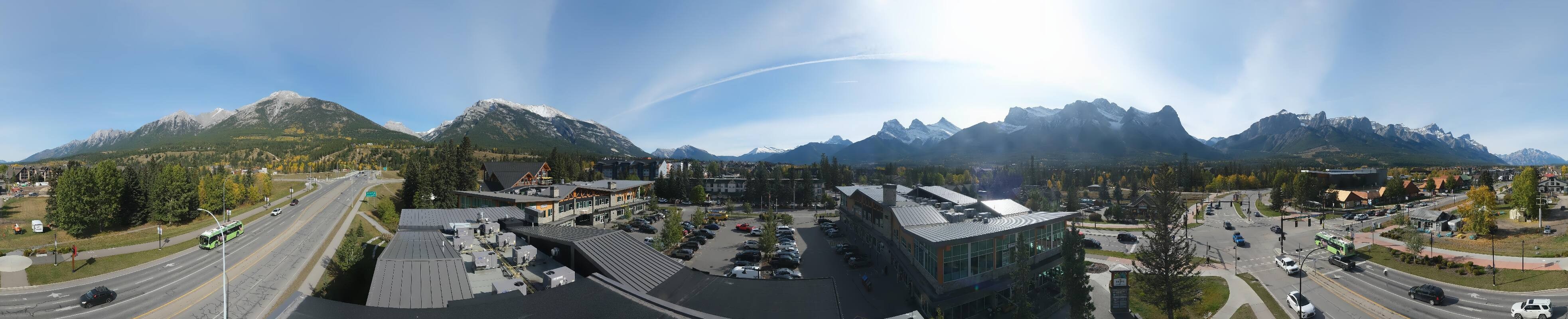 Archived image Webcam View of Canmore, Alberta