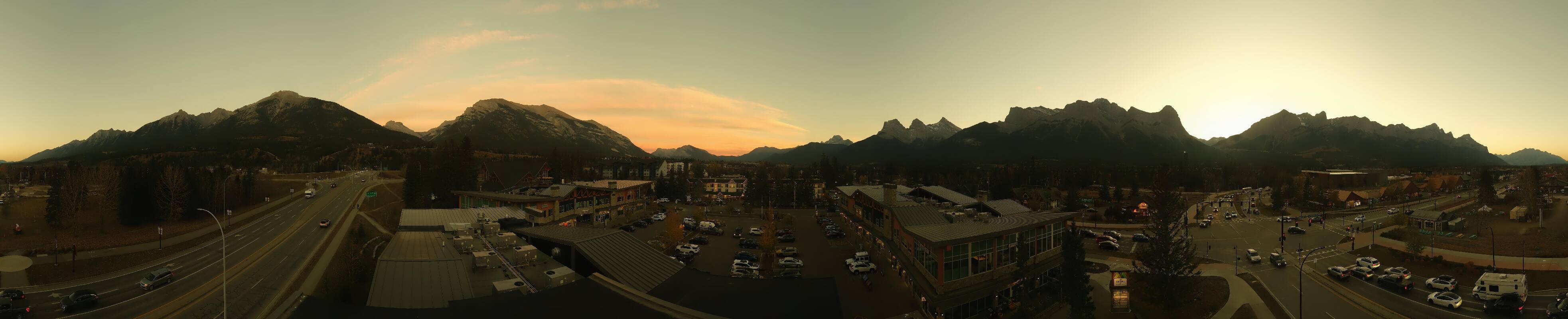 Archived image Webcam View of Canmore, Alberta