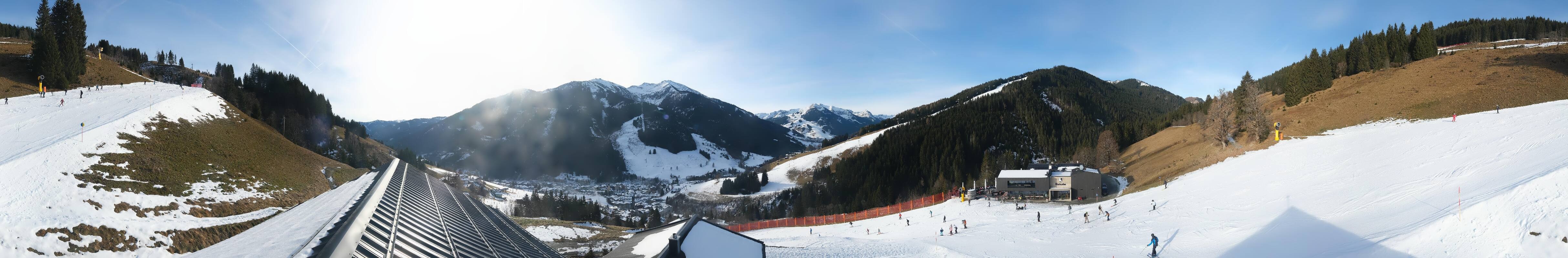 Archiv Foto Webcam Saalbach - Blick von der Maisalm