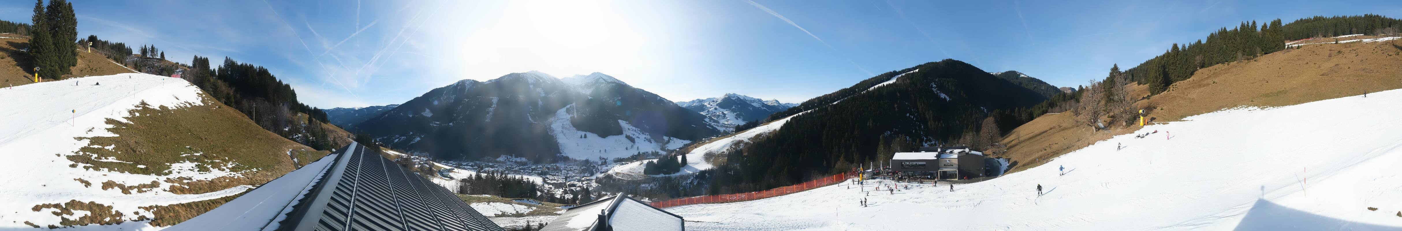 Archiv Foto Webcam Saalbach - Blick von der Maisalm