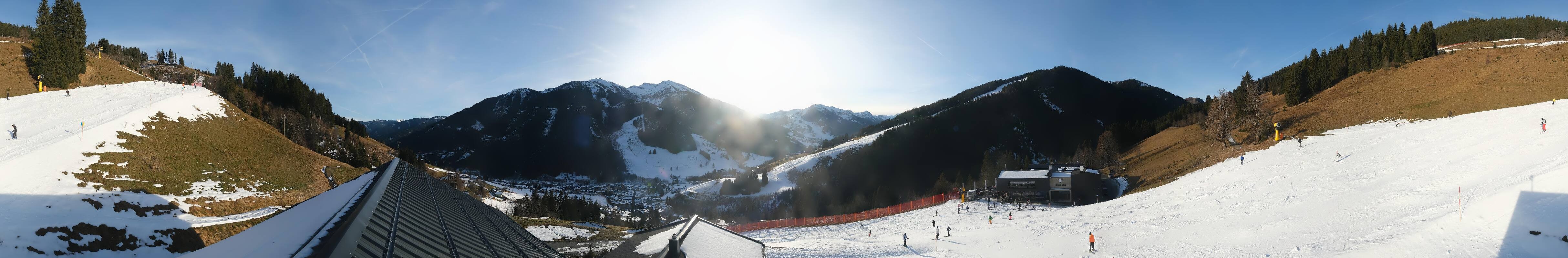 Archiv Foto Webcam Saalbach - Blick von der Maisalm