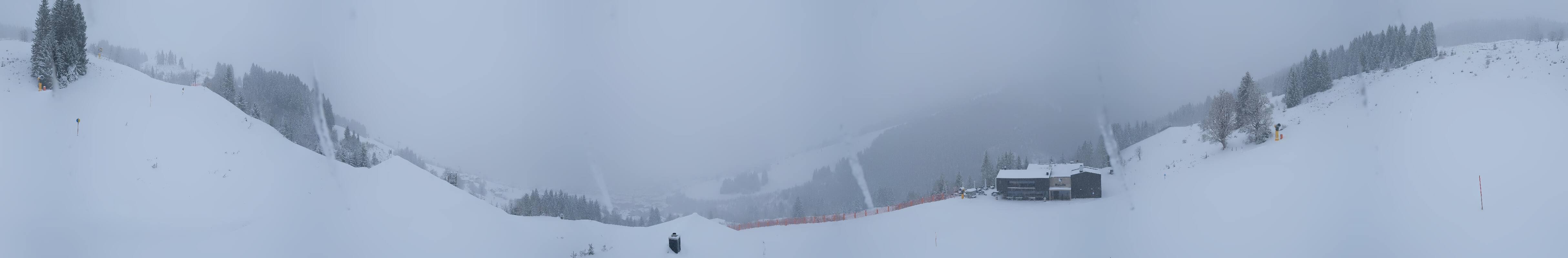 Archiv Foto Webcam Saalbach - Blick von der Maisalm