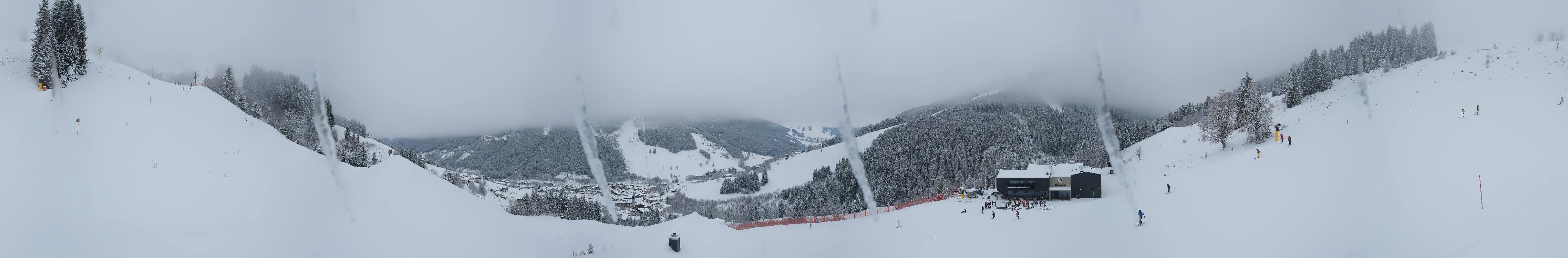 Archiv Foto Webcam Saalbach - Blick von der Maisalm