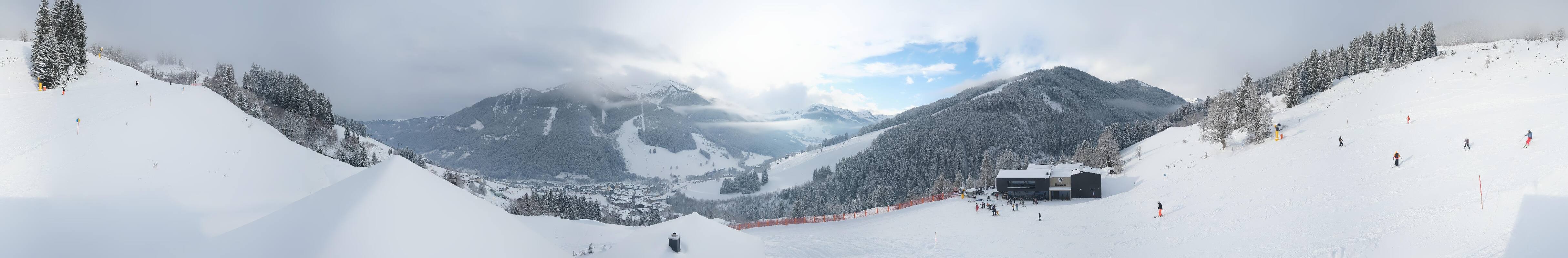 Archiv Foto Webcam Saalbach - Blick von der Maisalm