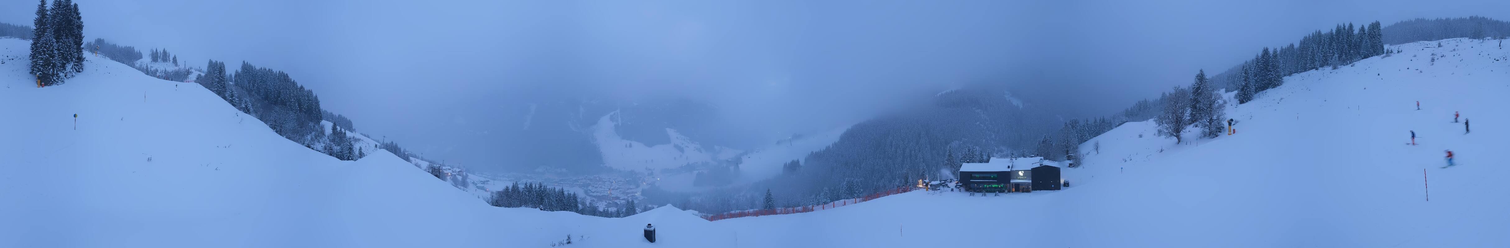 Archiv Foto Webcam Saalbach - Blick von der Maisalm