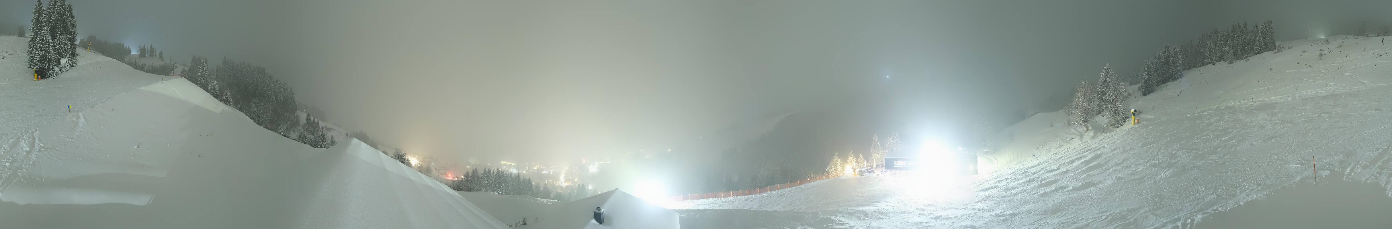 Archiv Foto Webcam Saalbach - Blick von der Maisalm