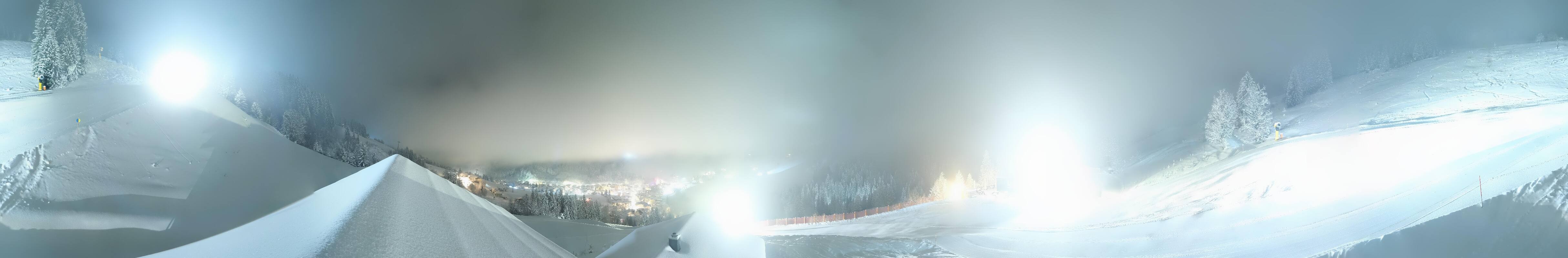 Archived image Webcam Saalbach - View from the Maisalm