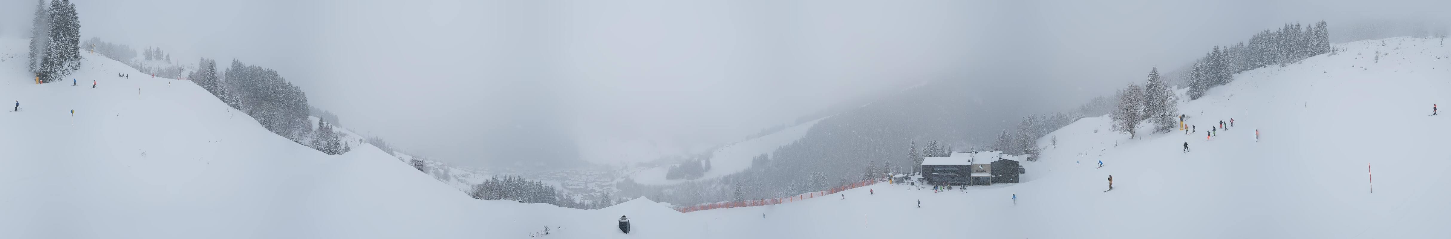 Archiv Foto Webcam Saalbach - Blick von der Maisalm