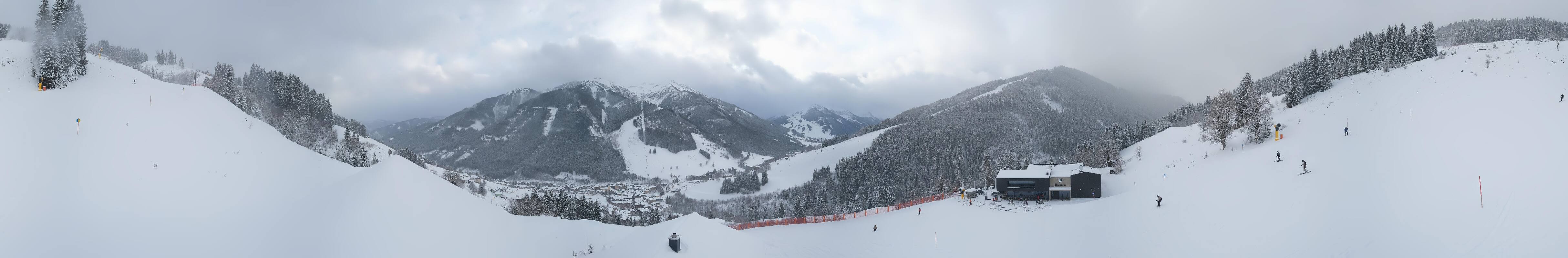 Archiv Foto Webcam Saalbach - Blick von der Maisalm